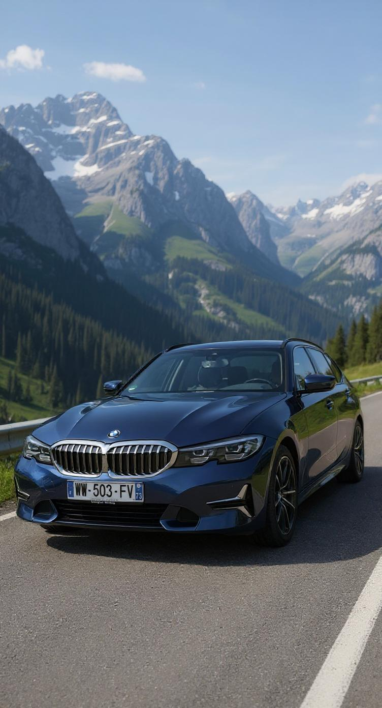 Véhicule importé d'Allemagne BMW 320d Touring Luxury Line
