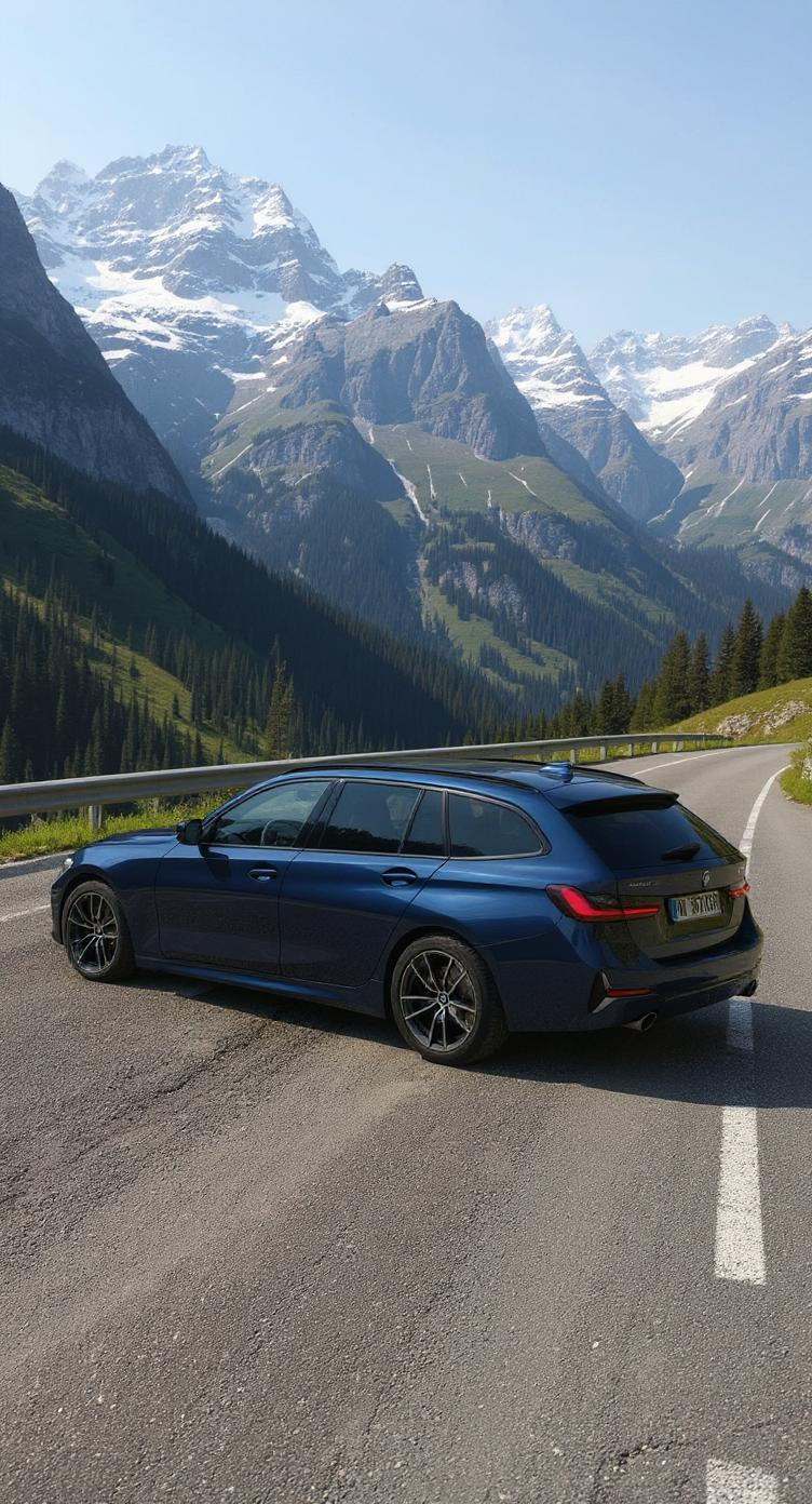 Véhicule importé d'Allemagne BMW 320d Touring Luxury Line